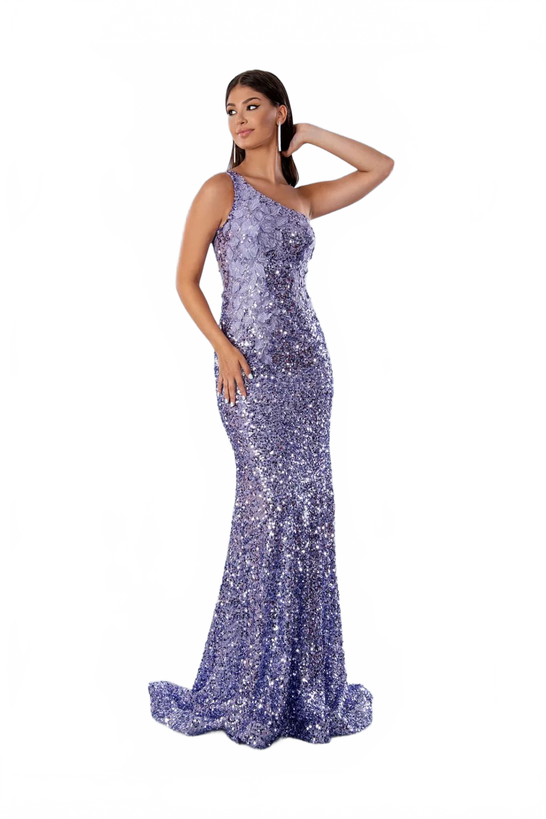 Lilac Prom Dress Mermaid Formal Evening Gown Stella Couture 24155