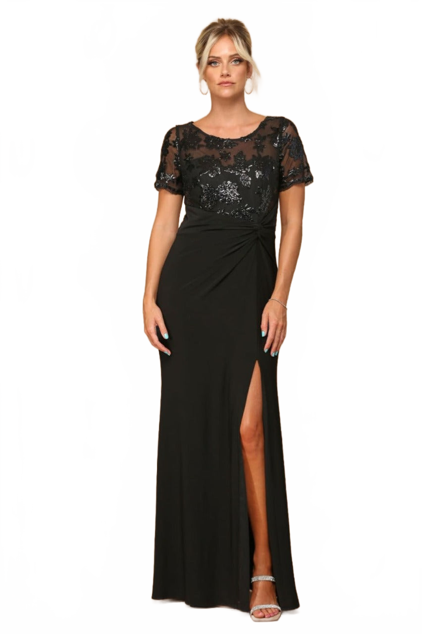 Eva USA 3439 Sequin Mother of the Bride Dress