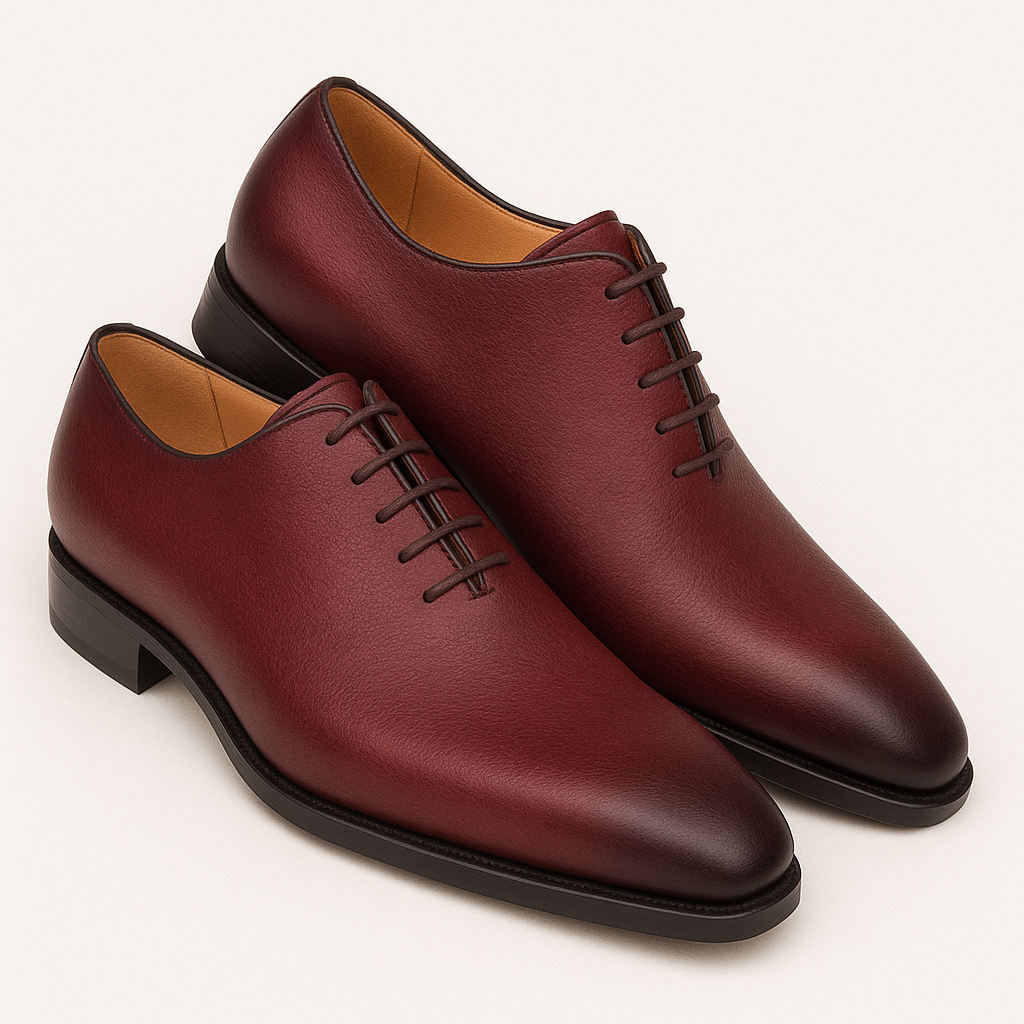 Mezlan Pamplona Calfskin Dress Shoe in Cognac