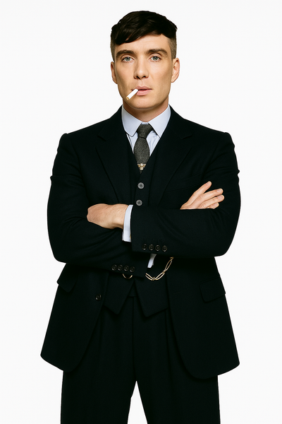 Thomas Shelby Inspired Suit & Overcoat Costume