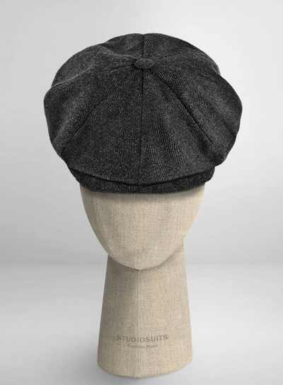 Mens Great Gatsby Outfit - 1920s Gangster Outfit Look in Charcoal