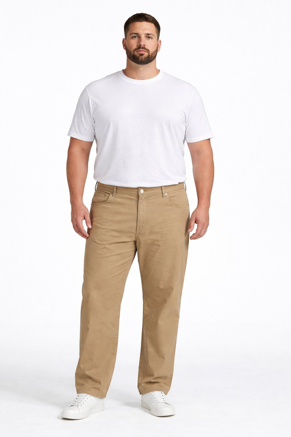 Pelago Khaki Stretch Chino Dress Pants