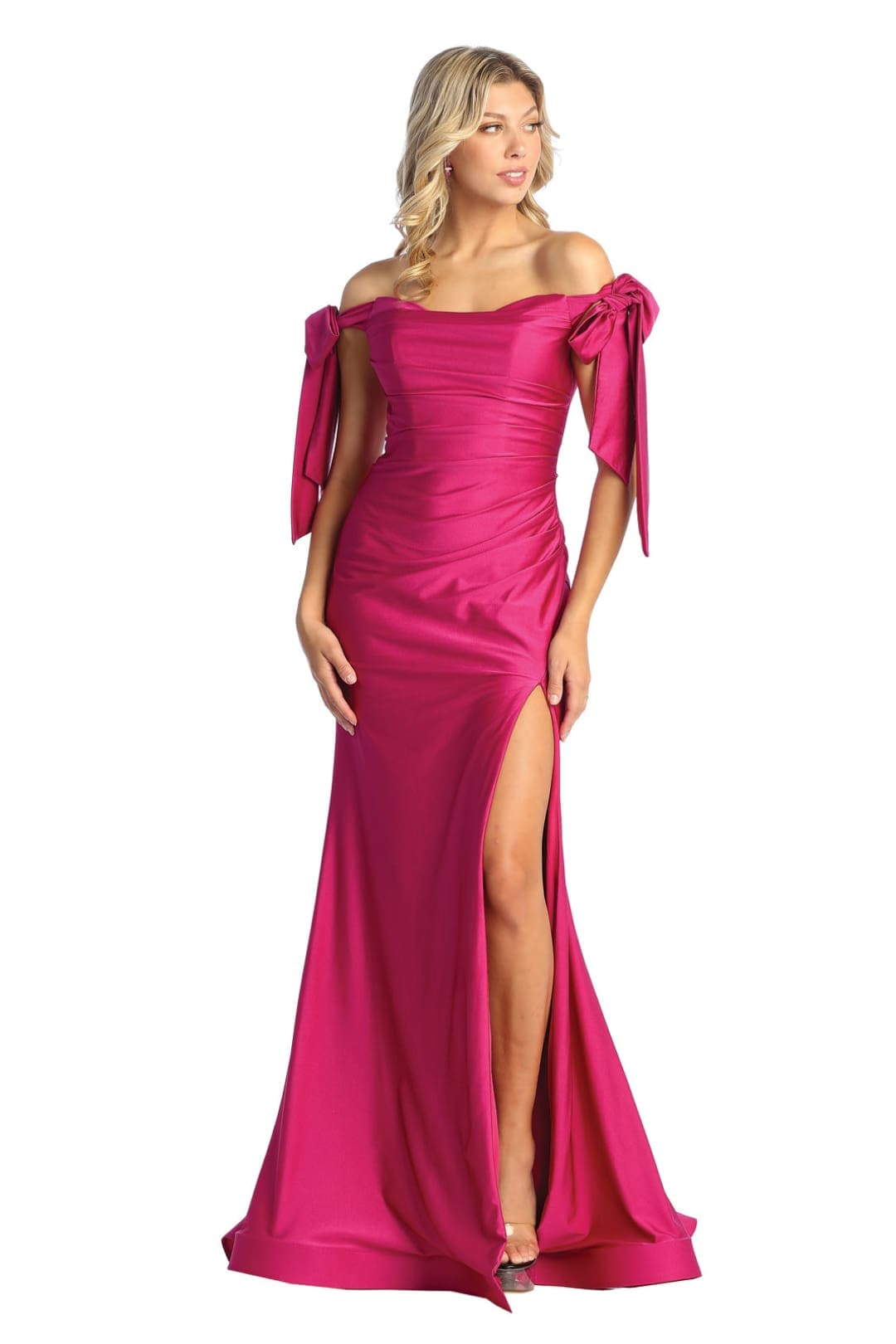 Plus Size Long Evening Gown Maxi Formal Dress for Women
