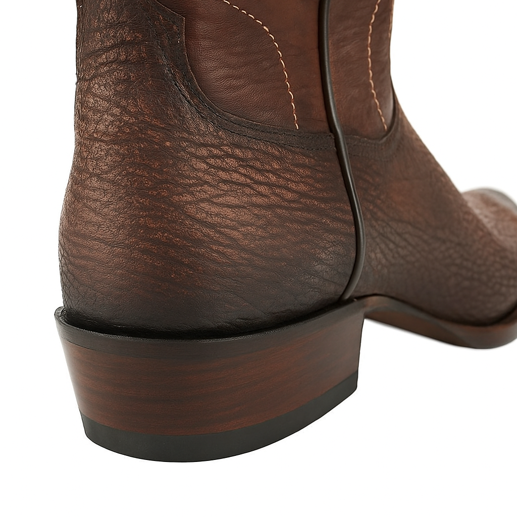 King Exotic Shark Snip Toe Western Boots