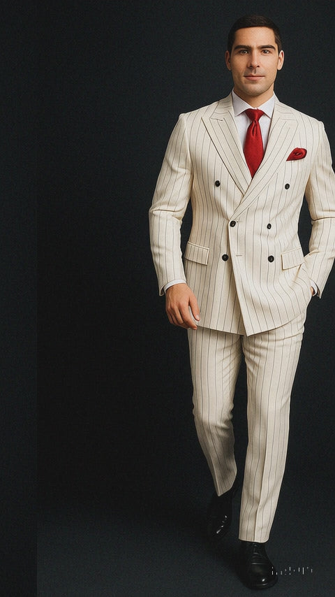 white-suit-with-black-pinstripe