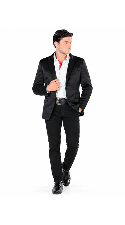 Lamasini Men’s Slim Fit Plain Casual Blazer (Model 492)
