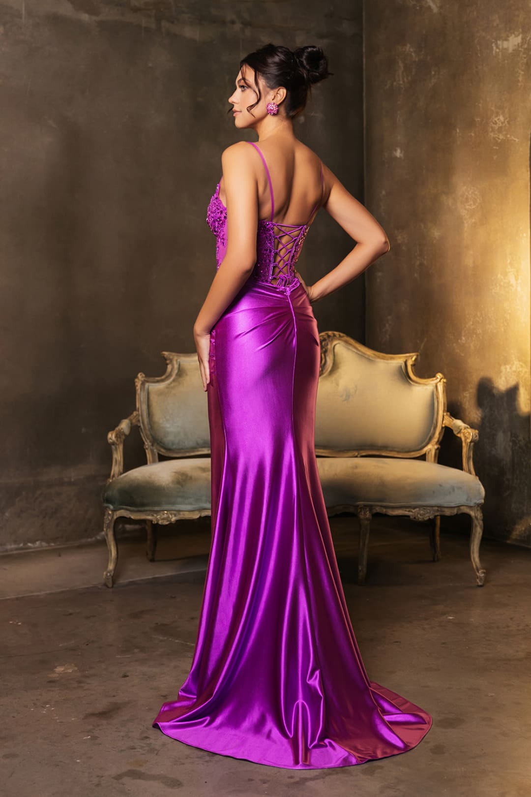 Plus Size Long Evening Gown Maxi Formal Dress for Women By May Queen MQ2139