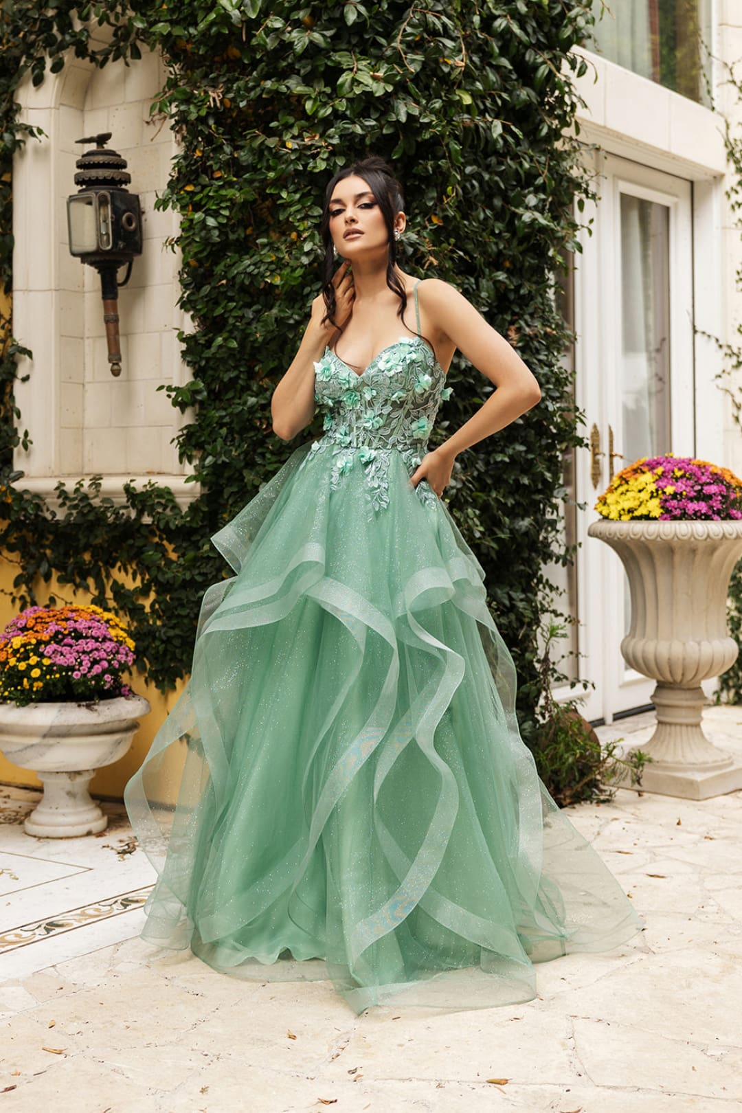 Red Carpet Dress Sweetheart A-Line Sparkle Gown By Royal Queen RQ8158
