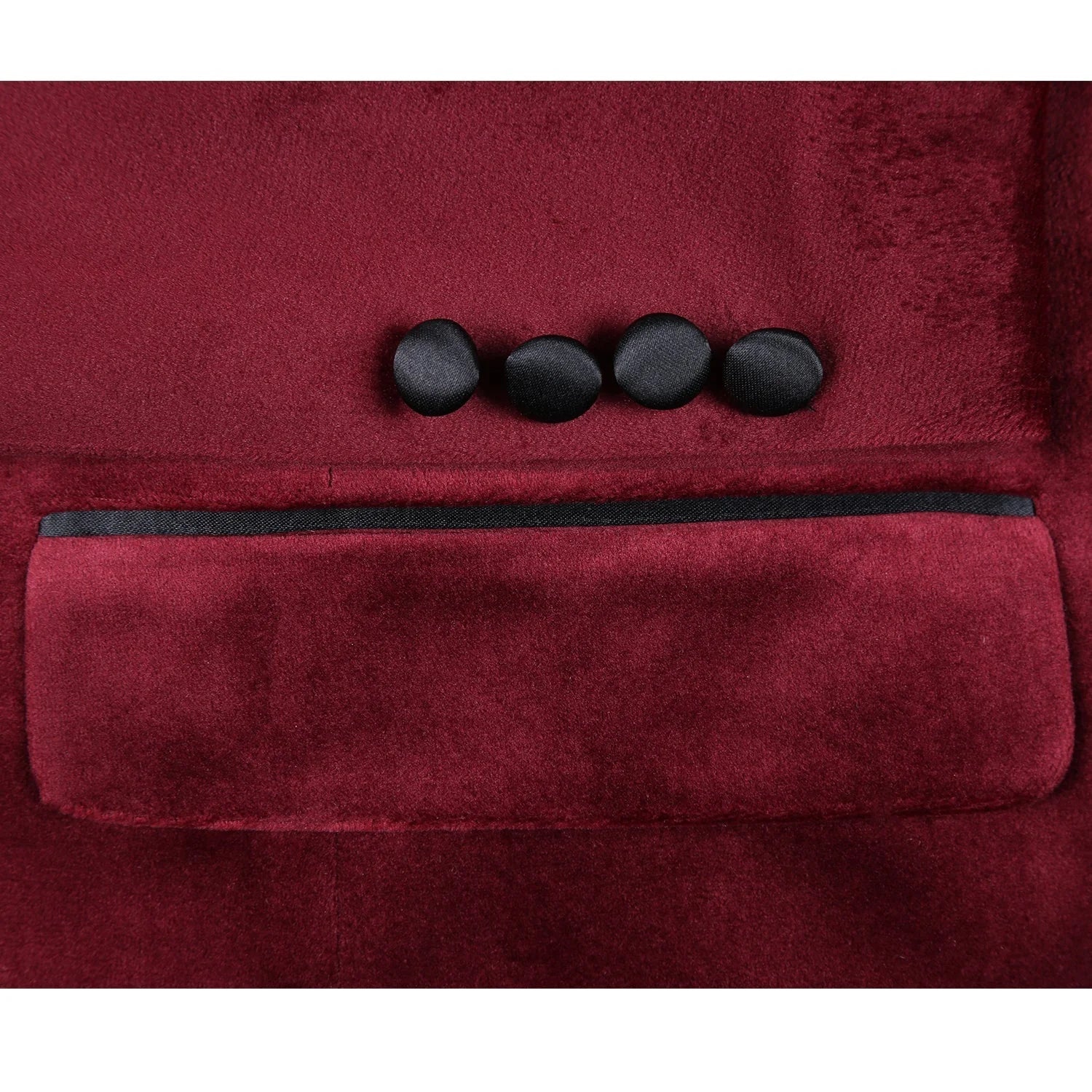 Men's Slim Fit Stretch Red Tuxedo Blazer