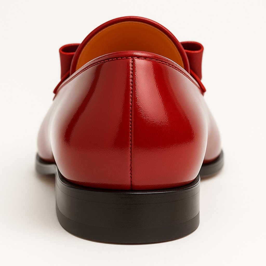 Tuxedo Shoes - Formal Wedding Shoes - Dress Prom Shoes Red