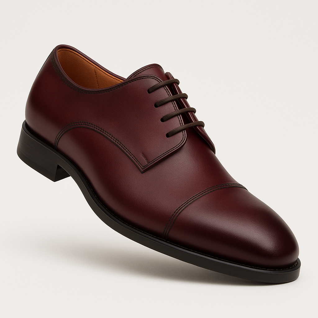 Mezlan Republic Calfskin Cap Toe Blucher in Tan