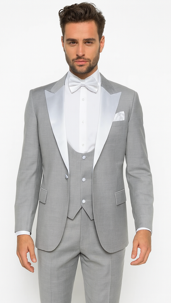 Rossi Man LEO RM1389 Classic Slim Fit Tuxedo for Men – Formalwear for Special Events