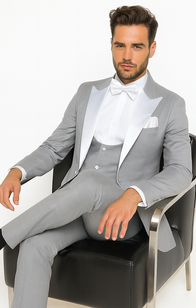 Rossi Man LEO RM1389 Classic Slim Fit Tuxedo for Men – Formalwear for Special Events