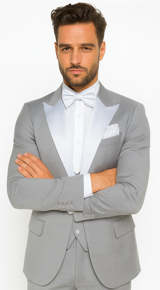 Rossi Man LEO RM1389 Classic Slim Fit Tuxedo for Men – Formalwear for Special Events