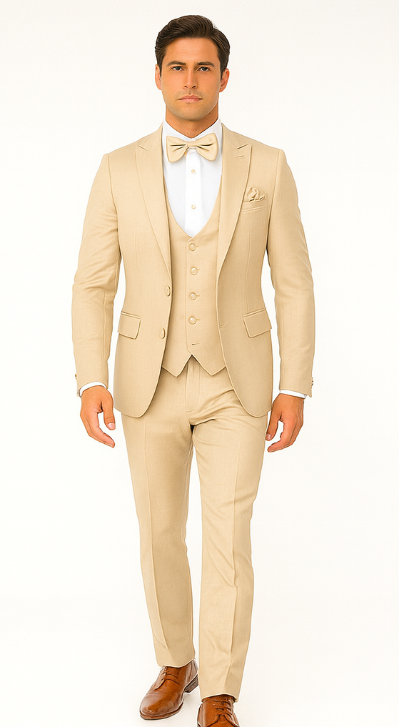Rossi Man LEO RM1391 Elegant Slim Fit Tuxedo for Men – Formalwear for Events