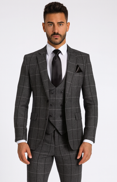 Rossi Man MAX RM1742 Brown Slim Fit Suit β Stylish Menβs Modern Formalwear