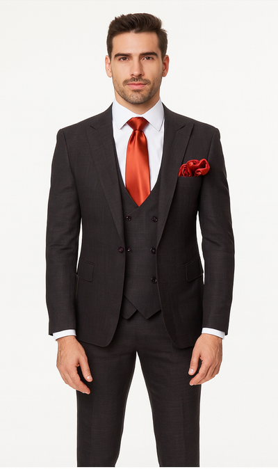 Rossi Man MAX RM1787 Slim Fit 3-Piece Suit β Menβs Formalwear