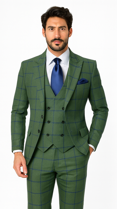 Rossi Man MAX RM1841 Slim Fit 3-Piece Suit β Menβs Formalwear