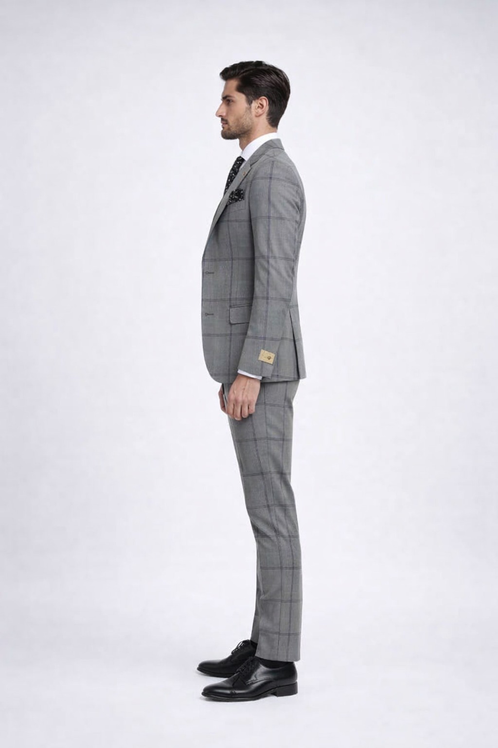 Rossi Man Men’s Dress Suit | Classic Rossiman Formalwear for Timeless Style – Italian Tailored Slim Fit Suit