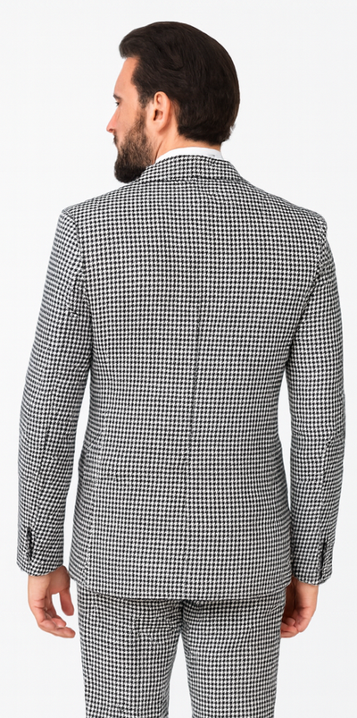 Rossi Man Milano RM1588 – Men’s Modern 3-Piece Slim Fit Suit - Stylish Formal Outfit for Events