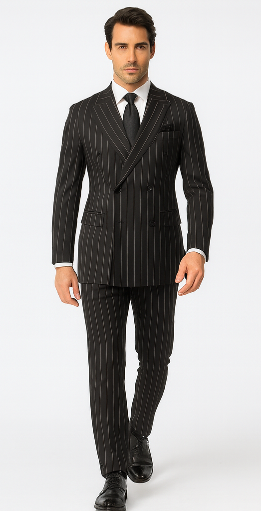 Rossi Man Milano RM1728 – Classic Slim Fit Suit for Men - Modern Formalwear