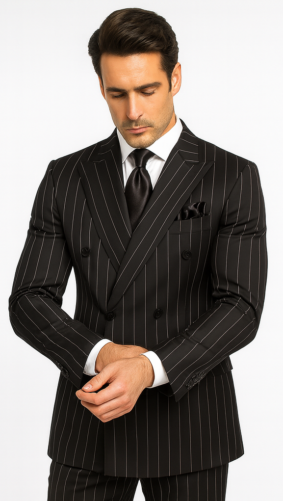 Rossi Man Milano RM1728 – Classic Slim Fit Suit for Men - Modern Formalwear