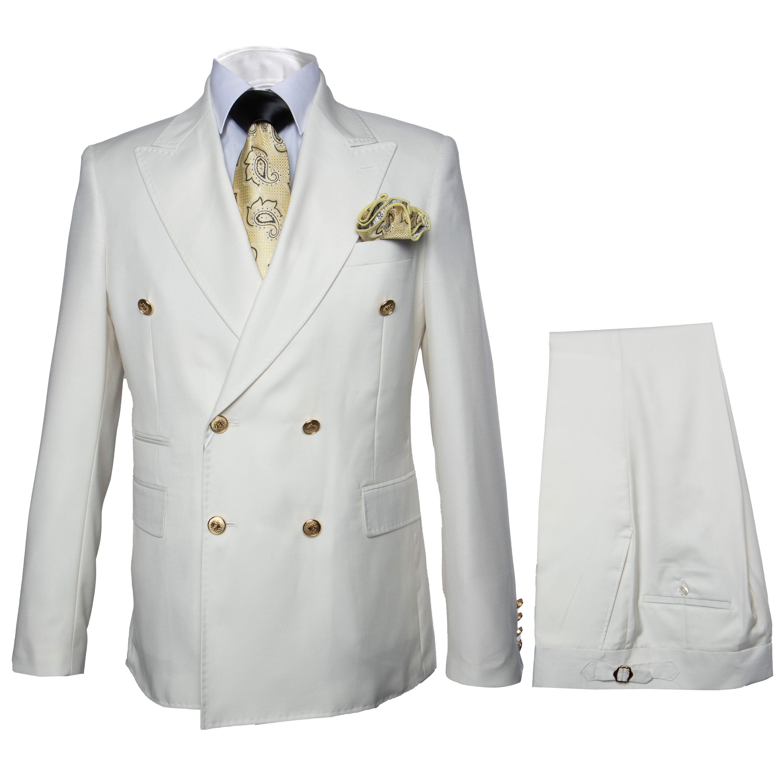 Rossi Man Milano RM1770 – Men’s Modern Slim Fit 3-Piece Suit - Formalwear for Every Occasion