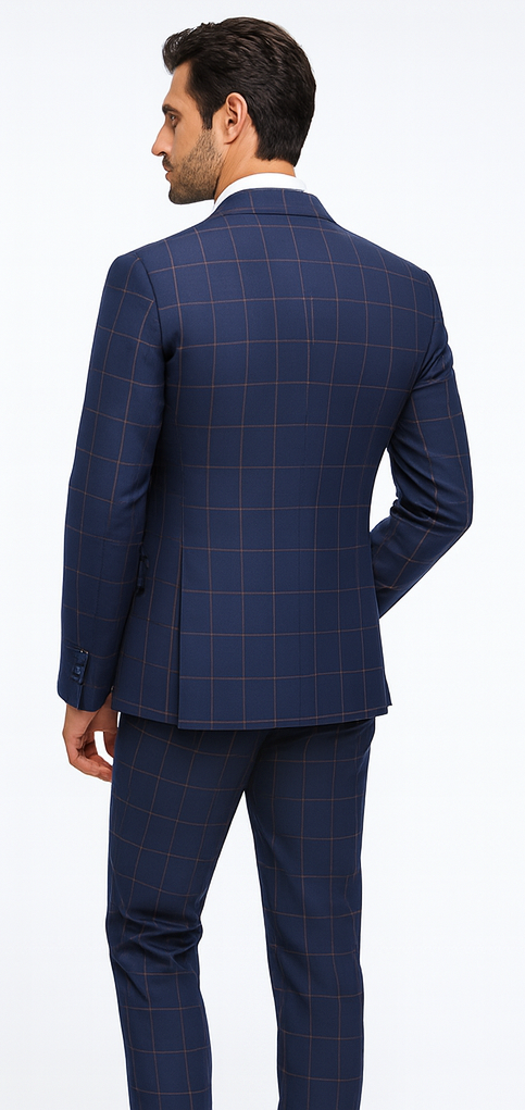 Rossi Man Milano RM1831 – Classic Tailored Men’s Suit - Elegant Formal Wear