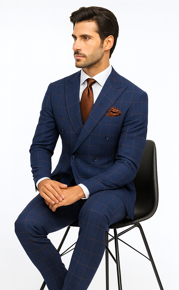 Rossi Man Milano RM1831 – Classic Tailored Men’s Suit - Elegant Formal Wear