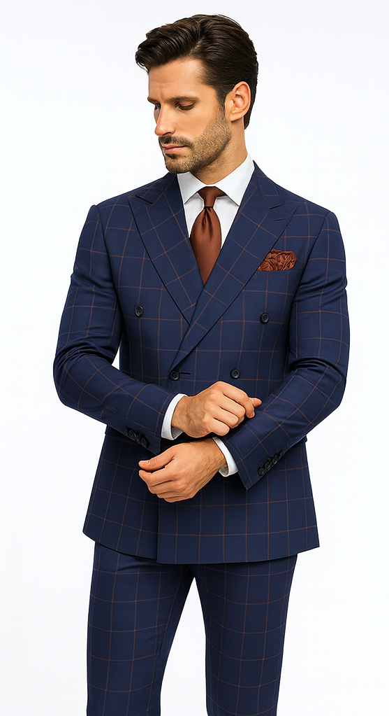 Rossi Man Milano RM1831 – Classic Tailored Men’s Suit - Elegant Formal Wear