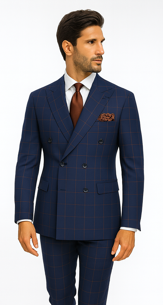 Rossi Man Milano RM1831 – Classic Tailored Men’s Suit - Elegant Formal Wear