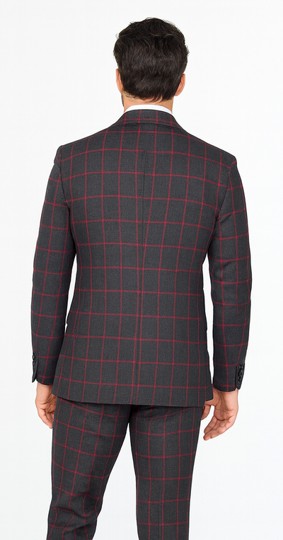 Rossi Man Milano RM1844 Black Formal Suit β Menβs Modern Collection