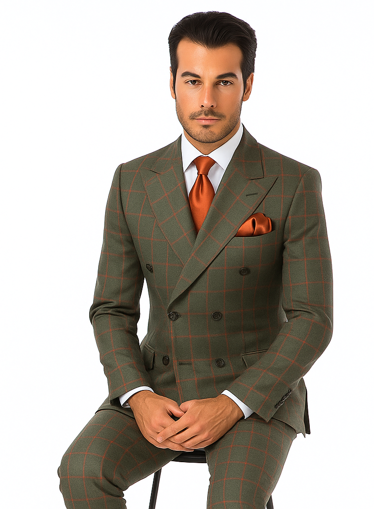 Rossi Man Milano RM1847 – Men’s Dress Suit for Classic Style - Tailored Fit Formal & Casual Elegance
