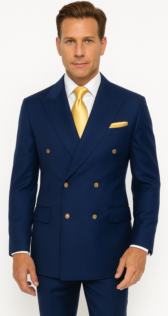 Rossi Man RM1102 Milano Collection Modern Fit Suit for Men – Stylish Formalwear for Special Events