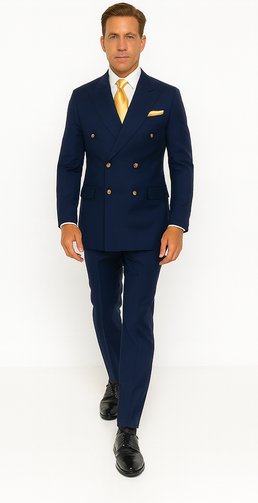 Rossi Man RM1102 Milano Collection Modern Fit Suit for Men – Stylish Formalwear for Special Events