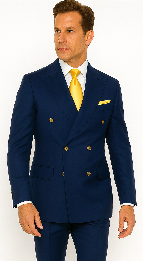 Rossi Man RM1102 Milano Collection Modern Fit Suit for Men – Stylish Formalwear for Special Events