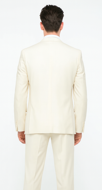 Rossi Man RM1206 – Sydney II Collection 3-Piece Slim Fit Suit for Men - Modern Tailored Formalwear