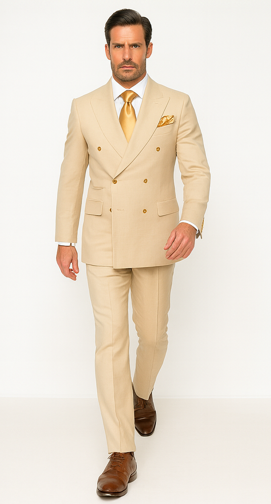 Rossi Man RM1391 – Milano Series Elegant Men’s Suit - Modern Formalwear for Refined Style