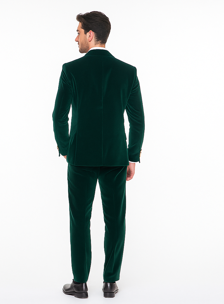 Rossi Man RM1574 Zeus Style – Elegant Men’s Tuxedo for Modern Gentlemen - Black-Tie Formalwear