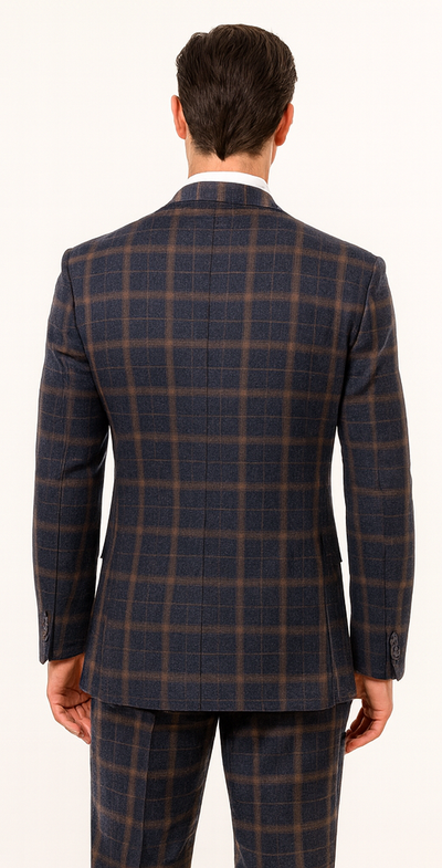 Rossi Man RM1790 – Elegant Slim Fit Milano Suit for Men - Stylish Modern Formal Attire