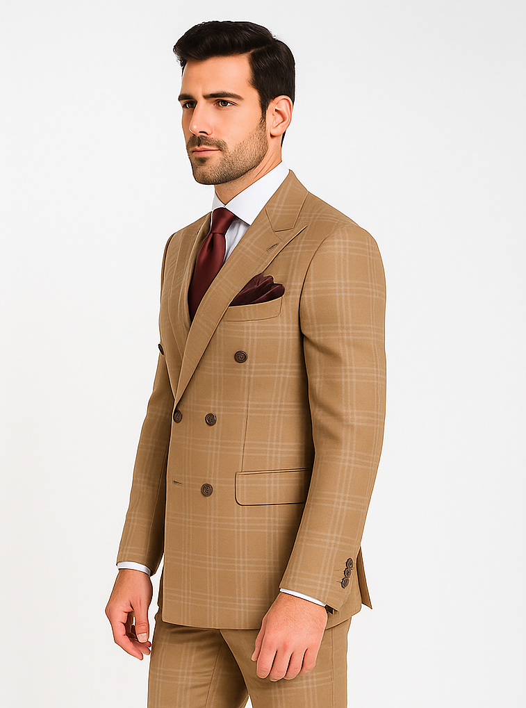 Rossi Man RM1797 – Timeless Milano Suit for Men’s Formal & Casual Wear - Tailored Fit Dress Suit