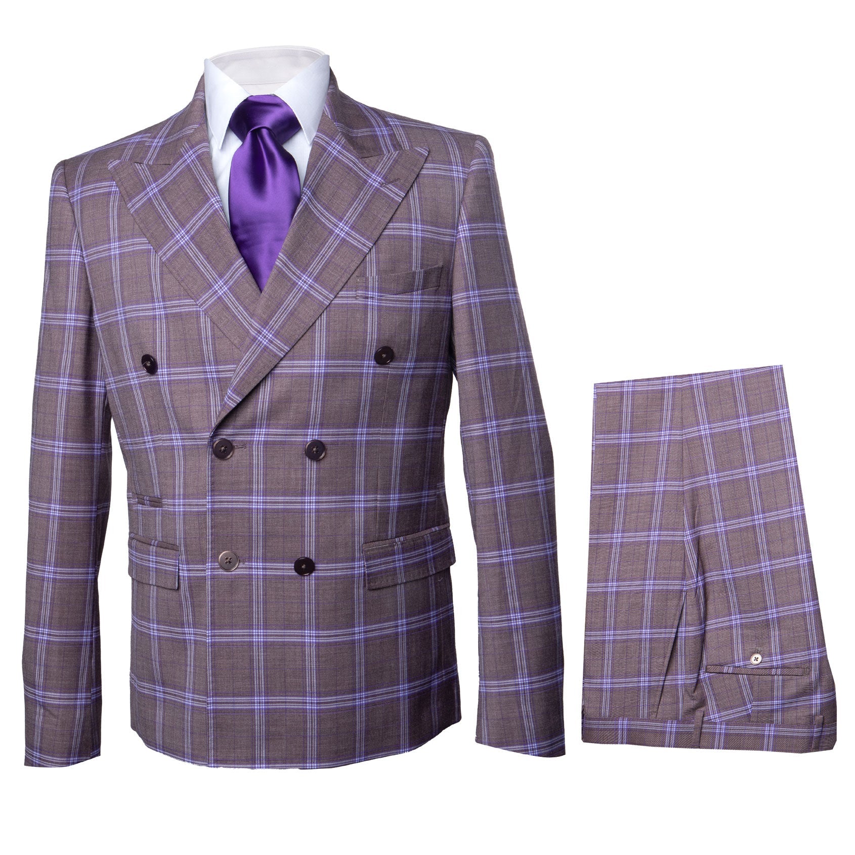 Rossi Man RM1846 – Elegant Men’s Dress Suit from Milano Collection - Tailored Fit Formal & Casual Wear