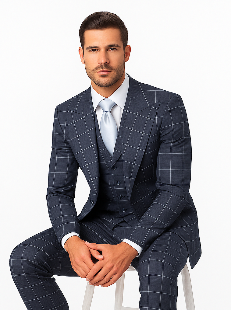 Rossi Man RM2312 – Sam Collection Men’s Shirt for Classic Style - Tailored Fit Formal & Casual Wear