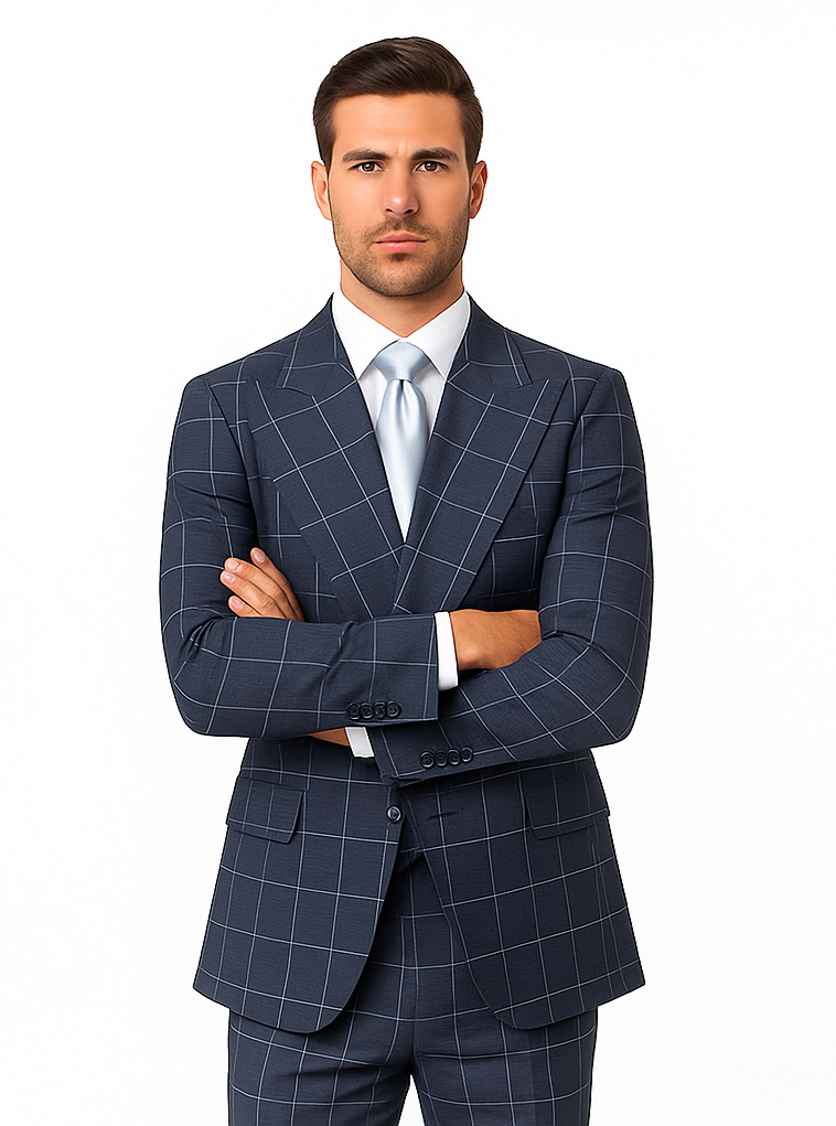 Rossi Man RM2312 – Sam Collection Men’s Shirt for Classic Style - Tailored Fit Formal & Casual Wear