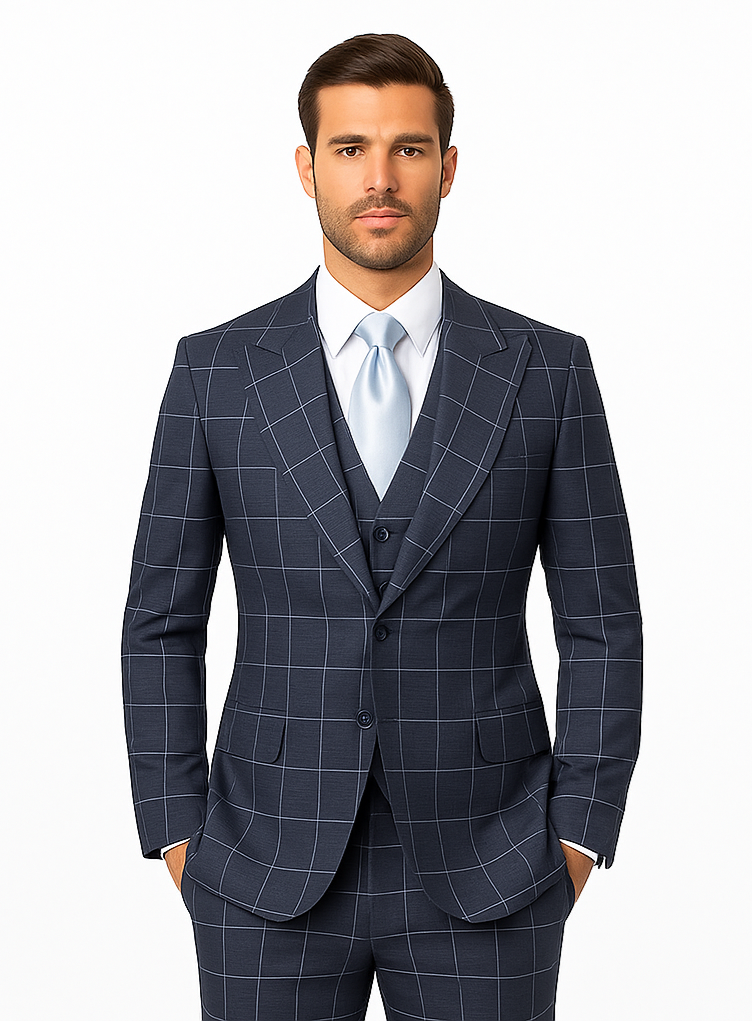 Rossi Man RM2312 – Sam Collection Men’s Shirt for Classic Style - Tailored Fit Formal & Casual Wear