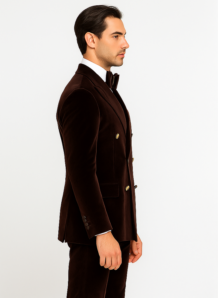 Rossi Man Zeus RM1572 – Classic Men’s Tuxedo for Timeless Formal Style - Black-Tie Elegance