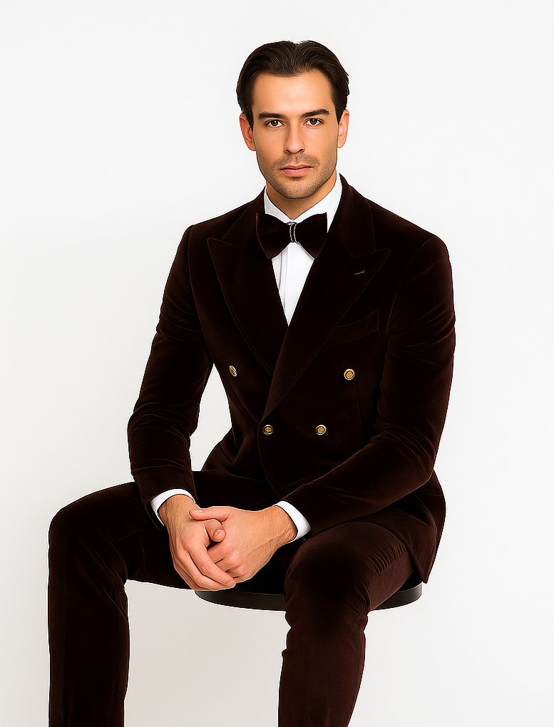 Rossi Man Zeus RM1572 – Classic Men’s Tuxedo for Timeless Formal Style - Black-Tie Elegance
