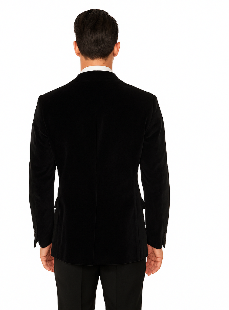 Rossi Man Zeus RM1575 – Men’s Tuxedo for Formal Events- Slim Fit Black-Tie Suit