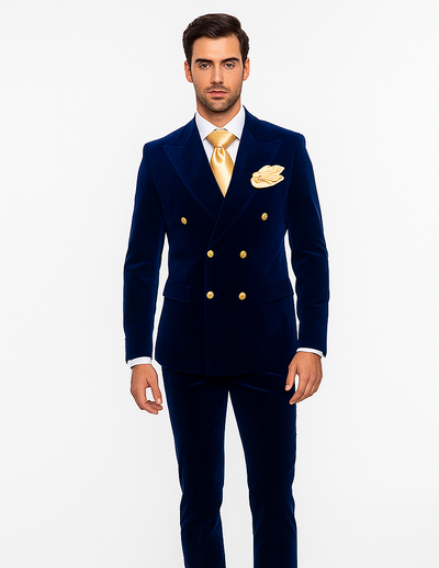 Rossi Man Zeus RM1576 – Classic Men’s Tuxedo for Elegant Formalwear - Slim Fit Black-Tie