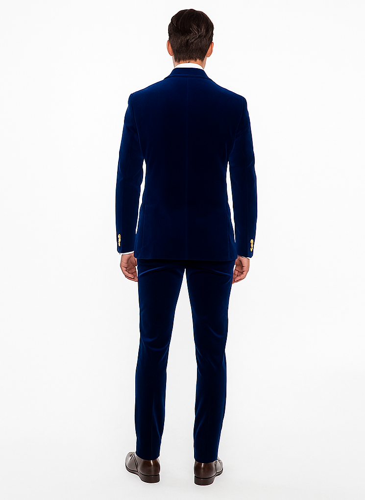 Rossi Man Zeus RM1576 – Classic Men’s Tuxedo for Elegant Formalwear - Slim Fit Black-Tie